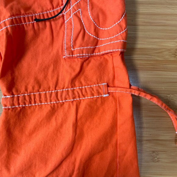 TRUE RELIGION MID-RISE POCKET UTILITY CARGO PANT W/ CONTRAST STITCHING - Picture 15 of 16